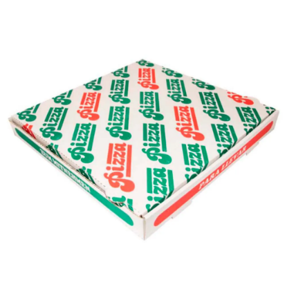Imagem de Conjunto 100 Caixas Pizza Branco + 2 Cores