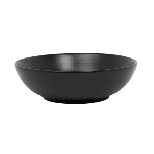 Saladeira baixa Preto 24cm