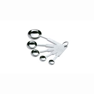 Conjunto de 5 colheres medidoras Inox