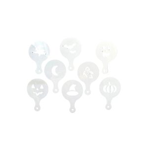 Conjunto de 8 stensils de Halloween