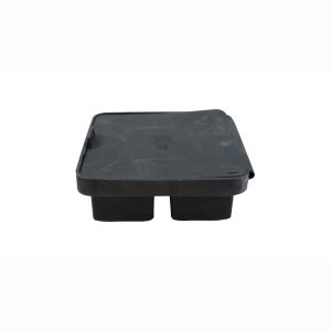 Molde para 4 cubos de gelo Silicone Médio