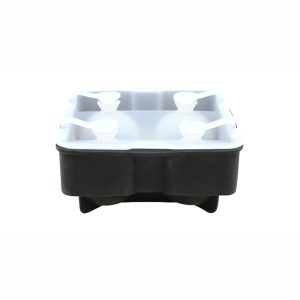 Molde para 4 cubos de gelo Silicone Grande