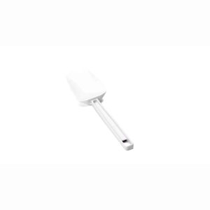 Espátula de colher com cabo branco 60ºC Silicone 24x5,5cm