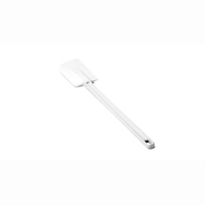 Espátula de colher com cabo branco 60ºC Silicone 42x7,5cm